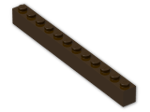 LEGO® Stein: Brick 1 x 12 6112 | Farbe: Dark Brown
