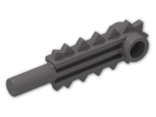 LEGO® Brick: Minifig Tool Chainsaw Blade 6117 | Color: Dark Stone Grey
