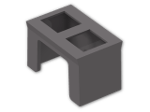 LEGO® Brick: Minifig Armour SW Clone Trooper Tasset 61190c | Color: Dark Stone Grey