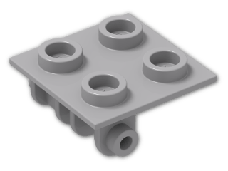 LEGO® Stein: Hinge 2 x 2 Top 6134 | Farbe: Medium Stone Grey