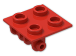 LEGO® Brick: Hinge 2 x 2 Top 6134 | Color: Bright Red