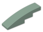 LEGO® Brick: Slope Brick Curved 4 x 1 61678 | Color: Sand Green