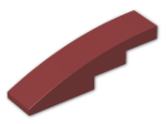 LEGO® Brick: Slope Brick Curved 4 x 1 61678 | Color: New Dark Red