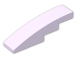 LEGO® Brick: Slope Brick Curved 4 x 1 61678 | Color: Lavender