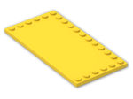 LEGO® Brick: Tile 6 x 12 with Studs on Edges 6178 | Color: Bright Yellow