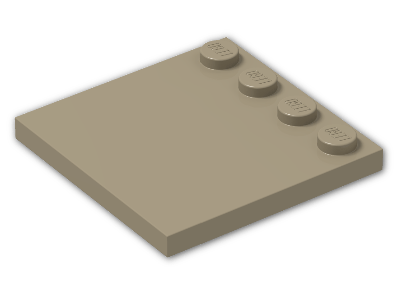 Modified 4 x 4 with Studs on Edge 6179 NEUF LEGO-X2 White Tile 