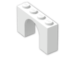 LEGO® Brick: Arch 1 x 4 x 2 6182 | Color: White