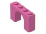 LEGO® Brick: Arch 1 x 4 x 2 6182 | Color: Bright Purple