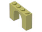 LEGO® Brick: Arch 1 x 4 x 2 6182 | Color: Cool Yellow