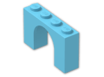 8x LEGO® Bogen-Stein 1x4 3659 NEU Hellgrau Light Bluish Gray