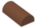LEGO® Stein: Brick 2 x 4 with Curved Top 6192 | Farbe: Reddish Brown