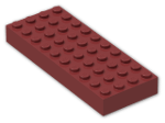 LEGO® Brick: Brick 4 x 10 6212 | Color: New Dark Red