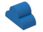 LEGO® Brick: Brick 2 x 4 x 2 with Curved Top 6216 | Color: Bright Blue