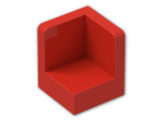 LEGO® Stein: Panel 1 x 1 x 1 Corner with Rounded Corners 6231 | Farbe: Bright Red