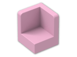 LEGO® Brick: Panel 1 x 1 x 1 Corner with Rounded Corners 6231 | Color: Light Purple