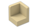 LEGO® Brick: Panel 1 x 1 x 1 Corner with Rounded Corners 6231 | Color: Brick Yellow