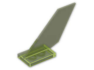 LEGO® Stein: Tail Shuttle 6239 | Farbe: Transparent Bright Green