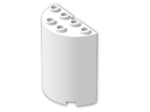LEGO® Brick: Cylinder 2 x 4 x 4  6259 | Color: White