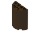 LEGO® Brick: Cylinder 2 x 4 x 4  6259 | Color: Dark Brown