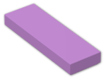 LEGO® Brick: Tile 1 x 3 with Groove 63864 | Color: Medium Lavender