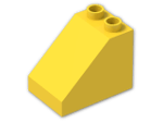 LEGO® Brick: Duplo Slope 2 x 3 x 2 63871 | Color: Bright Yellow