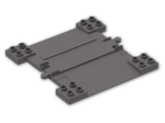 LEGO® Stein: Duplo Train Track Level Crossing 6391 | Farbe: Dark Stone Grey