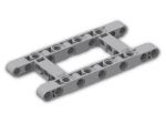 LEGO® Stein: Technic Beam 11 x 5 with Open Center 5 x 3 64178 | Farbe: Medium Stone Grey