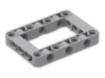 LEGO® Stein: Technic Beam 7 x 5 with Open Center 5 x 3 64179 | Farbe: Medium Stone Grey