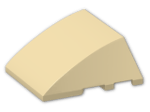 LEGO® Brick: Wedge 4 x 3 Triple Curved without Studs 64225 | Color: Brick Yellow