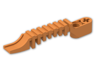 LEGO® Brick: Technic Bionicle Thornax Launcher Half 1 x 8 64275 | Color: Bright Orange