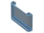 LEGO® Stein: Windscreen 1 x 6 x 3 64453 | Farbe: Transparent Light Blue