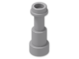 LEGO® Stein: Minifig Telescope 64644 | Farbe: Medium Stone Grey