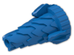 LEGO® Stein: Cone 4 x 4 x 6 Jagged with Inner Gear 24 Teeth 64713 | Farbe: Bright Blue