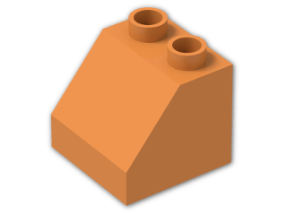 LEGO® Stein: Duplo Slope 2 x 2 x 1.5 6474 | Farbe: Bright Orange