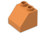 LEGO® Brick: Duplo Slope 2 x 2 x 1.5 6474 | Color: Bright Orange