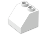 LEGO® Brick: Duplo Slope 2 x 2 x 1.5 6474 | Color: White