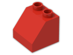 LEGO® Brick: Duplo Slope 2 x 2 x 1.5 6474 | Color: Bright Red
