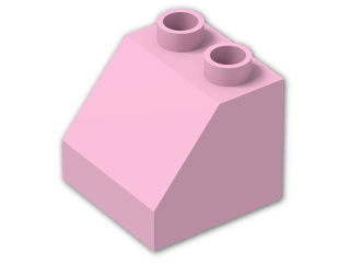 LEGO® Brick: Duplo Slope 2 x 2 x 1.5 6474 | Color: Light Purple
