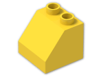 LEGO® Brick: Duplo Slope 2 x 2 x 1.5 6474 | Color: Bright Yellow