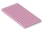 LEGO® Brick: Duplo Plate 8 x 16 6490 | Color: Light Purple