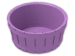 LEGO® Stein: Barrel 4.5 x 4.5 with Axle Hole 64951 | Farbe: Medium Lavender