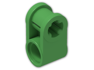 LEGO® Stein: Technic Cross Block 1 x 2 (Axle/Pin) 6536 | Farbe: Bright Green