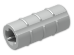 LEGO® Brick: Technic Axle Joiner Offset 6538b | Color: Silver flip/flop