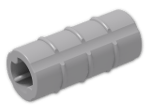 LEGO® Brick: Technic Axle Joiner Offset 6538b | Color: Medium Stone Grey