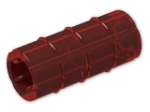 LEGO® Brick: Technic Axle Joiner Offset 6538b | Color: Transparent Red