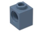 LEGO® Brick: Technic Brick 1 x 1 with Hole 6541 | Color: Sand Blue