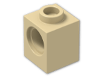 LEGO® Stein: Technic Brick 1 x 1 with Hole 6541 | Farbe: Brick Yellow