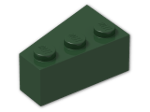 LEGO® Brick: Wedge 3 x 2 Right 6564 | Color: Earth Green