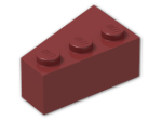 LEGO® Brick: Wedge 3 x 2 Right 6564 | Color: New Dark Red