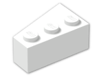 LEGO® Brick: Wedge 3 x 2 Right 6564 | Color: White